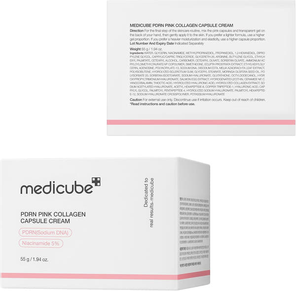 Medicube PDRN Pink Collagen Radiant Glow Jelly Cream